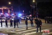 黔南约200名海军陆战队士兵进驻洛杉矶 开始执行警戒守卫任务